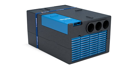 Truma Saphir air conditioner for overland travel trailer